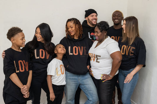 Different Shades of Love Hoodie - Vivalux