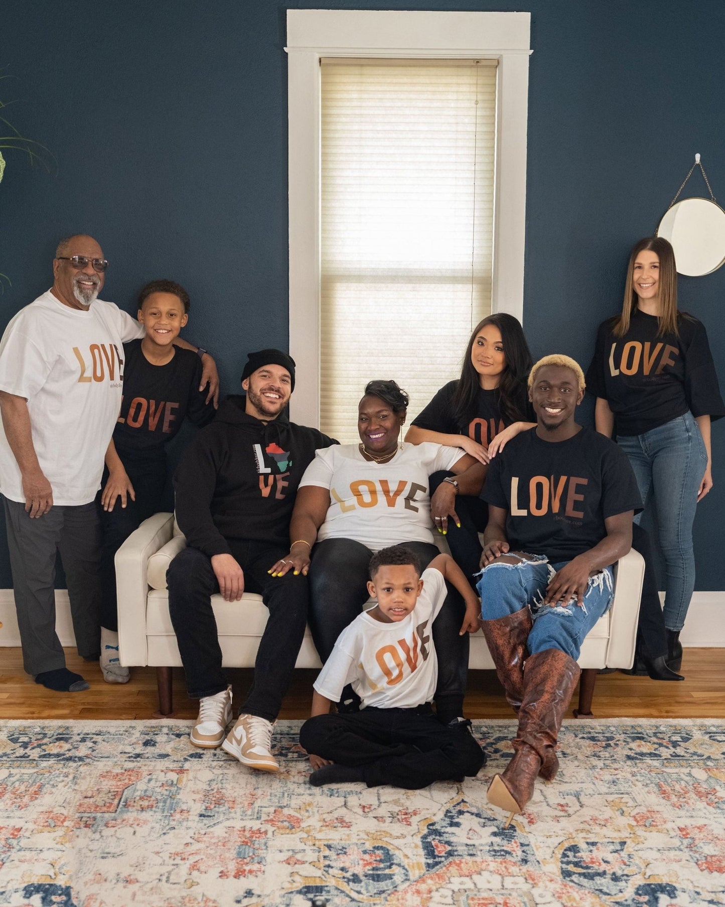 Different Shades of Love Hoodie - Vivalux