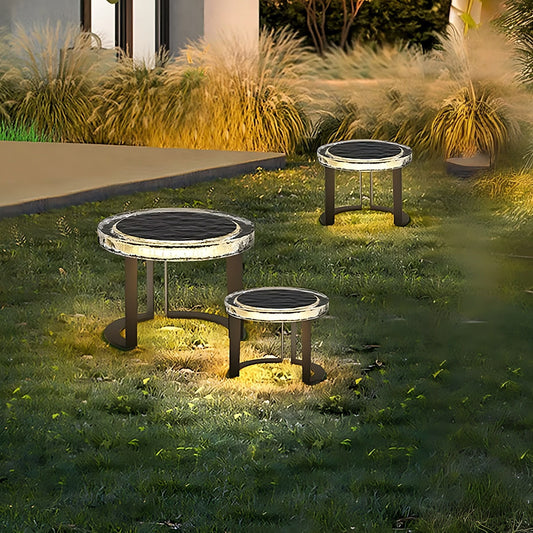 OUTDOOR SOLAR POWER LED GARDEN TABLE - Vivalux
