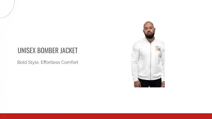 Unisex Bomber Jacket by@Outfy