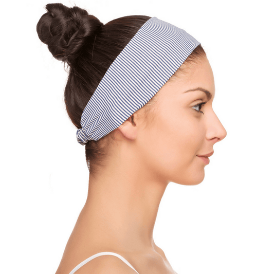 Striped Headband Lauma Navy - Vivalux