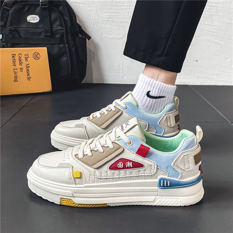 Spring New National Trendy Style Sports White Shoes Student Versatile Casual Sneakers - Vivalux