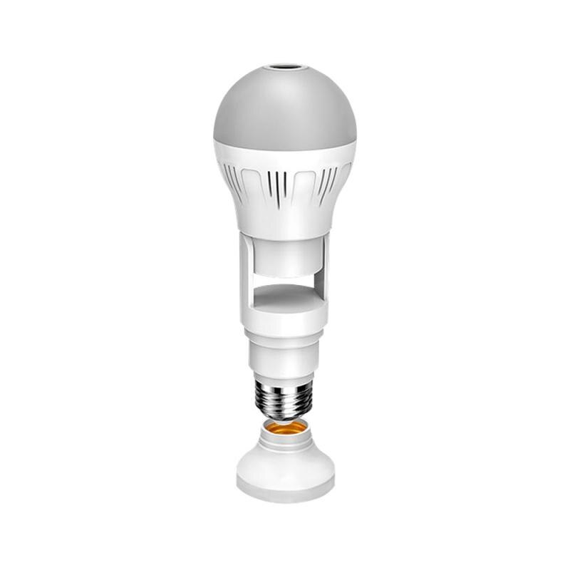 360° Panoramic Hidden Light Bulb Wifi Camera - The Jump Off