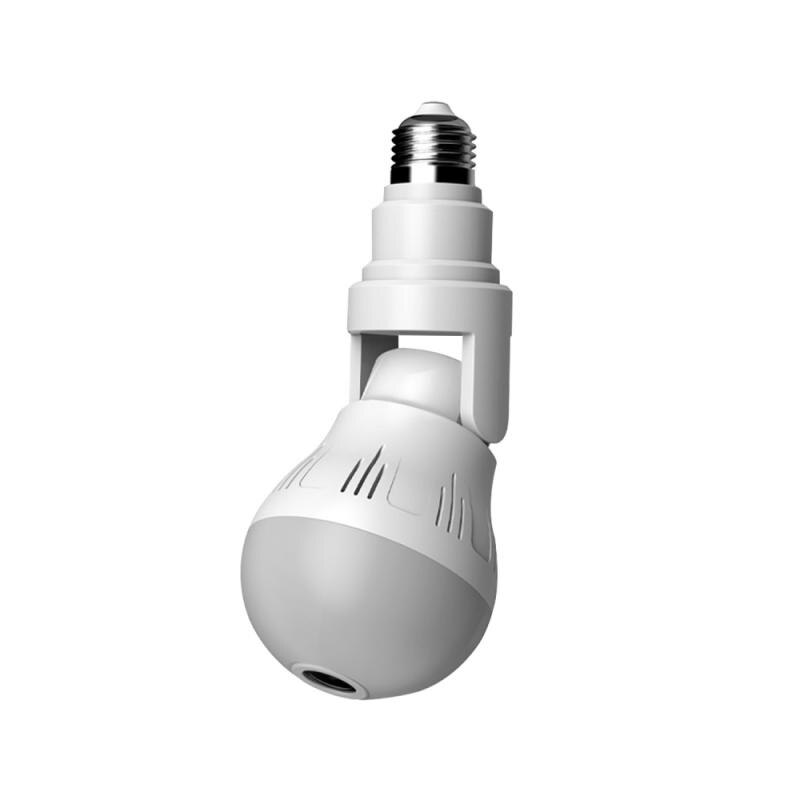 360° Panoramic Hidden Light Bulb Wifi Camera - The Jump Off