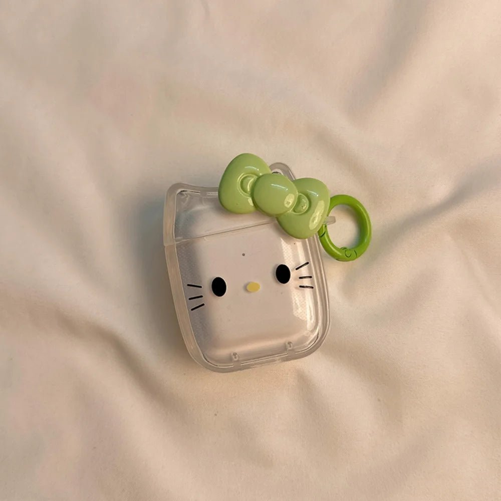 3D Cute Hello Kitty For Airpods 4 Pro2 3 2 Case Cute Candy Protective Earphone Cover For Airpods Pro 2 Case Girls Women Funda - The Jump Off