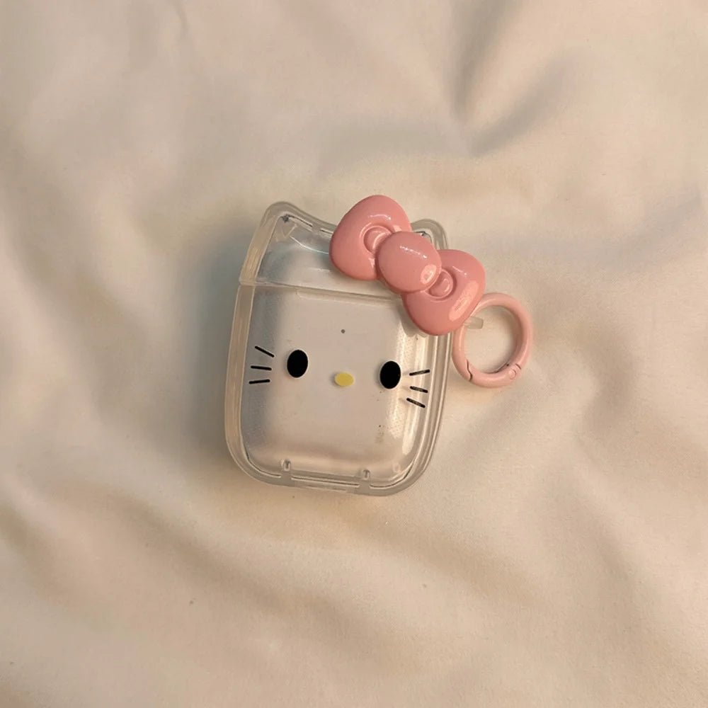 3D Cute Hello Kitty For Airpods 4 Pro2 3 2 Case Cute Candy Protective Earphone Cover For Airpods Pro 2 Case Girls Women Funda - The Jump Off