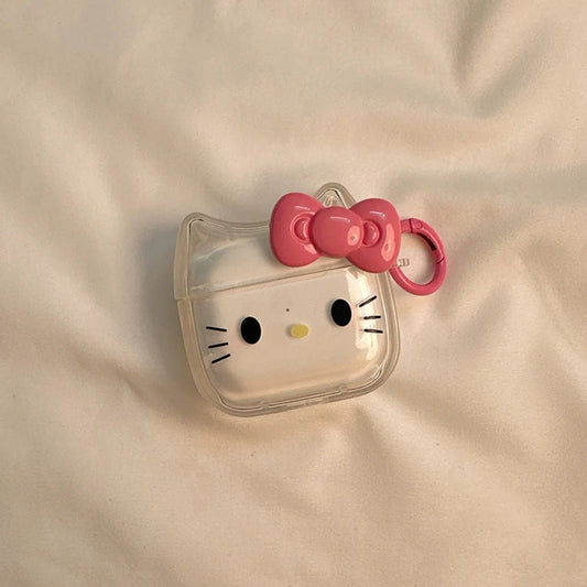 3D Cute Hello Kitty For Airpods 4 Pro2 3 2 Case Cute Candy Protective Earphone Cover For Airpods Pro 2 Case Girls Women Funda - The Jump Off