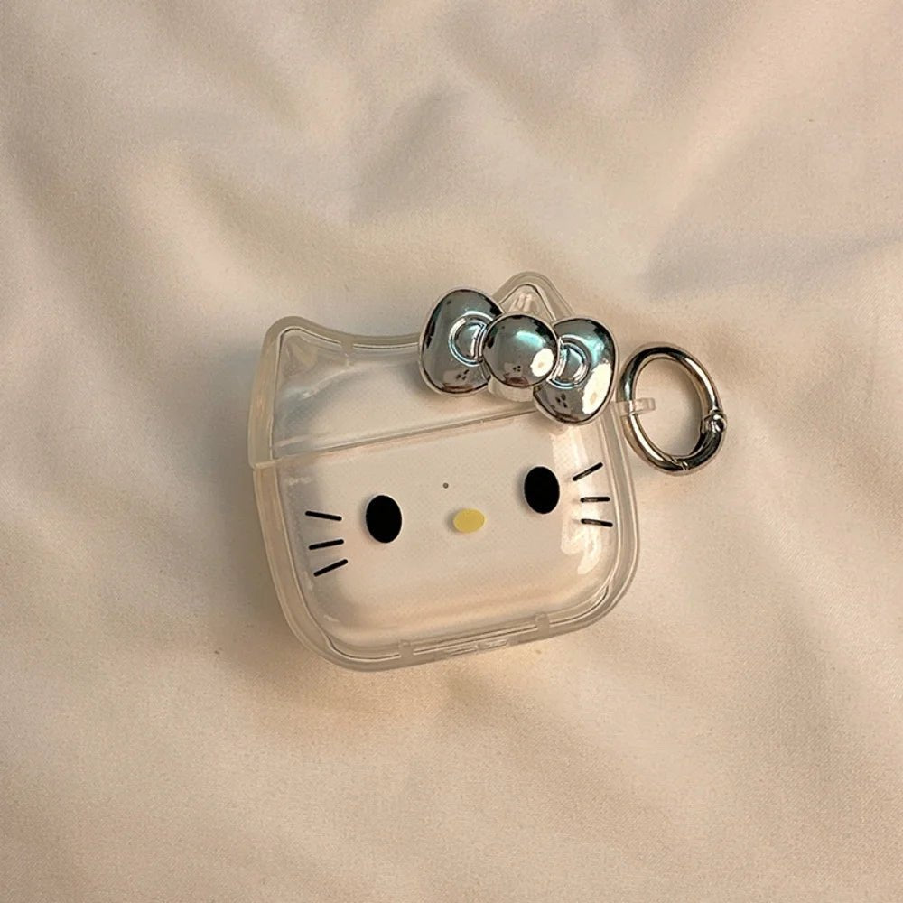 3D Cute Hello Kitty For Airpods 4 Pro2 3 2 Case Cute Candy Protective Earphone Cover For Airpods Pro 2 Case Girls Women Funda - The Jump Off