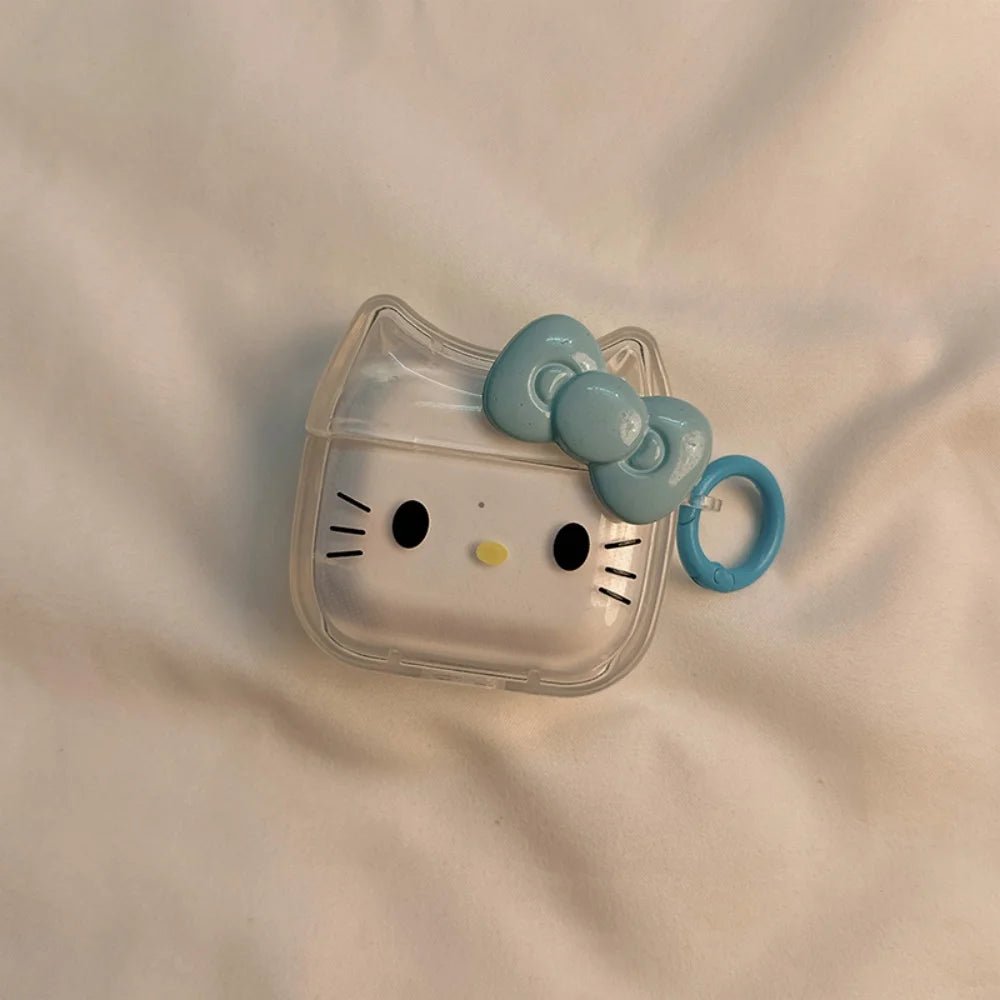 3D Cute Hello Kitty For Airpods 4 Pro2 3 2 Case Cute Candy Protective Earphone Cover For Airpods Pro 2 Case Girls Women Funda - The Jump Off