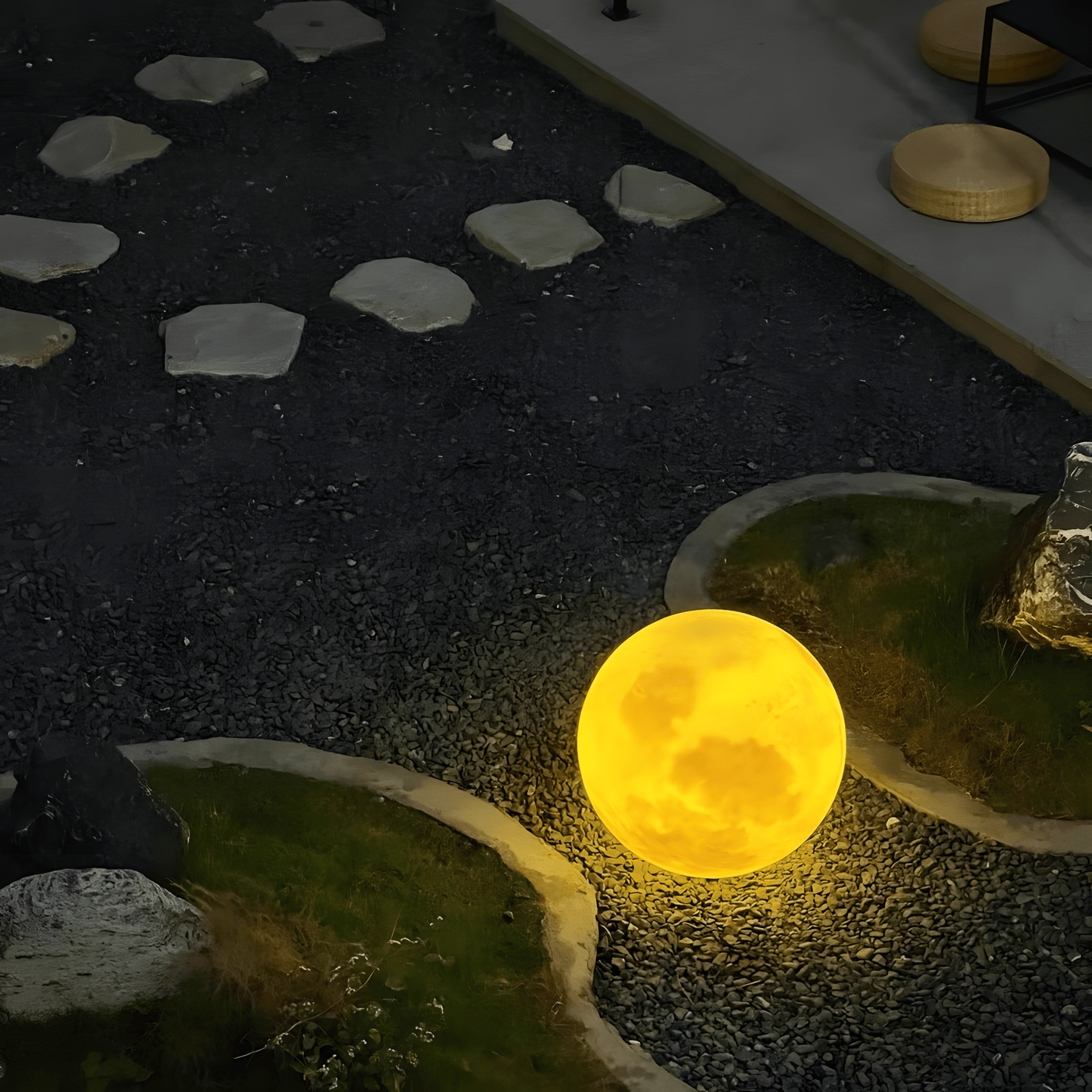 LED Moon Indoor & Outdoor Floor Lamp - Vivalux