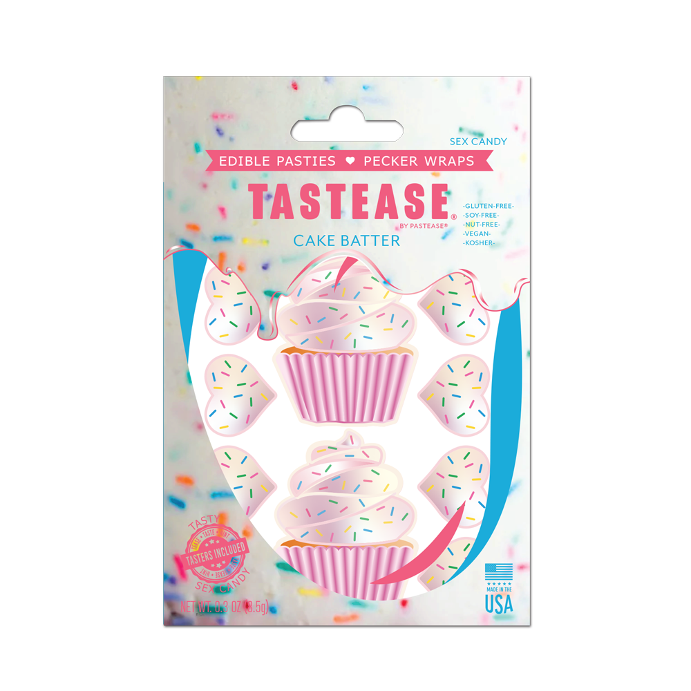 5 Pack: Tastease: Edible Cupcake Pasties & Pecker Wraps Cake Batter Candy by Pastease®-0